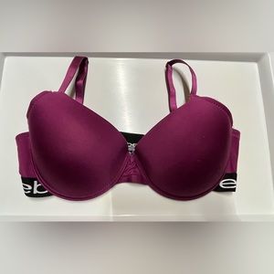 Maroon/Magenta Push-Up Bra 36DD BeBe